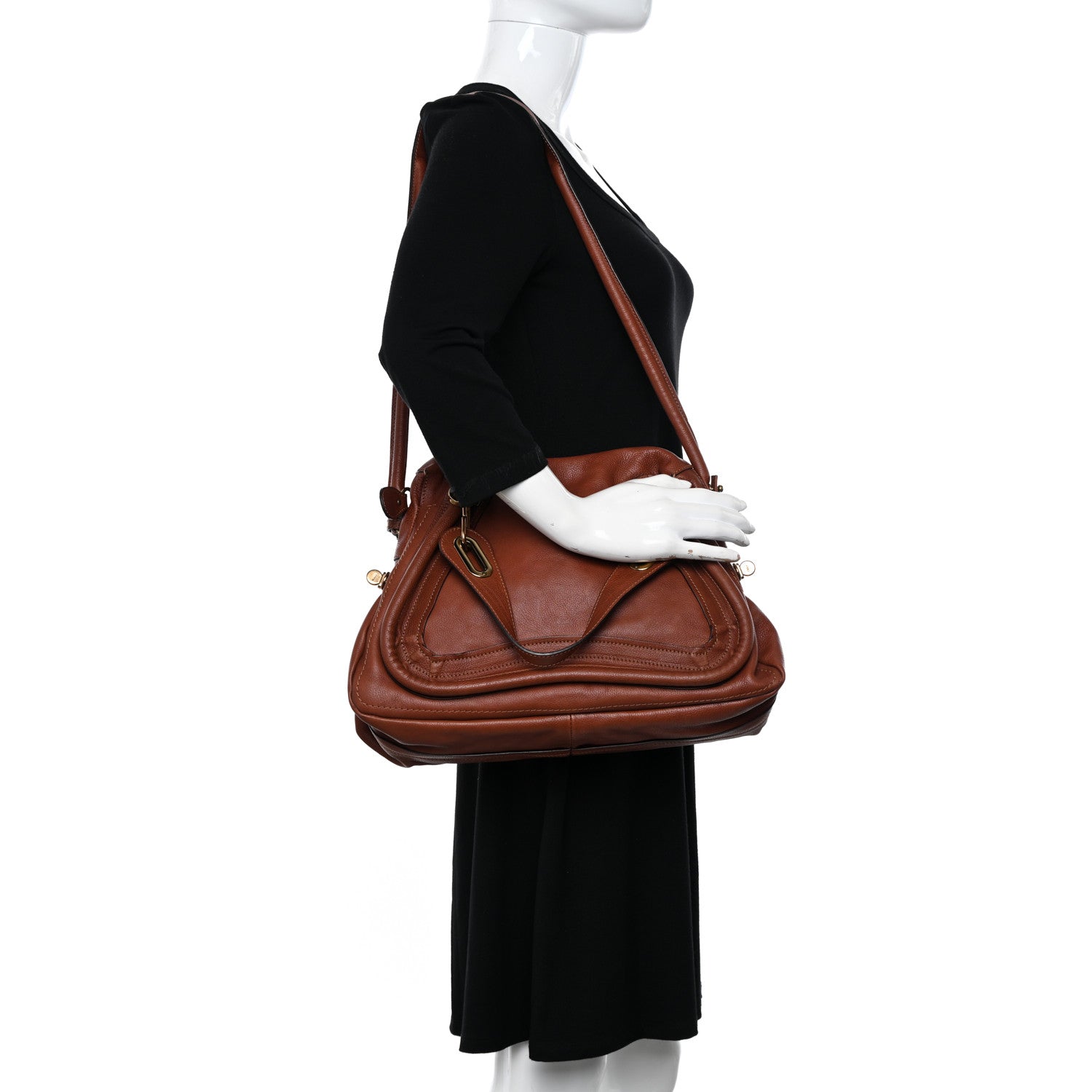Chloe Calfskin Medium Paratay Brick 2 of 10