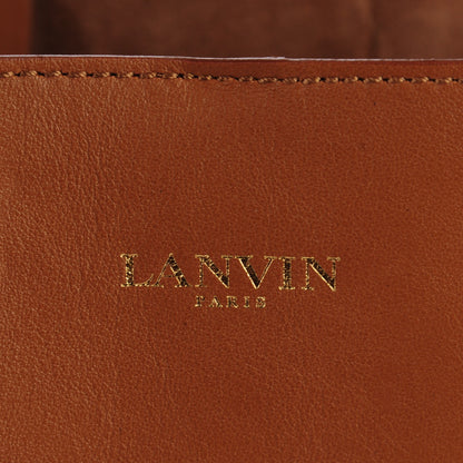 Lanvin Smooth Calfskin Small Fringe Shopper Tote Hazel 5 of 8