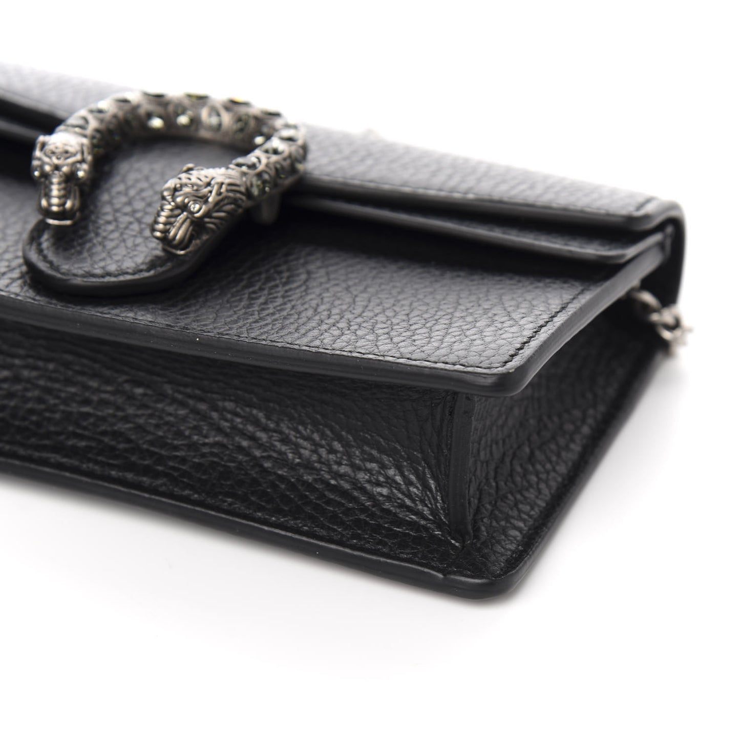Calfskin Super Mini Dionysus Shoulder Bag Black