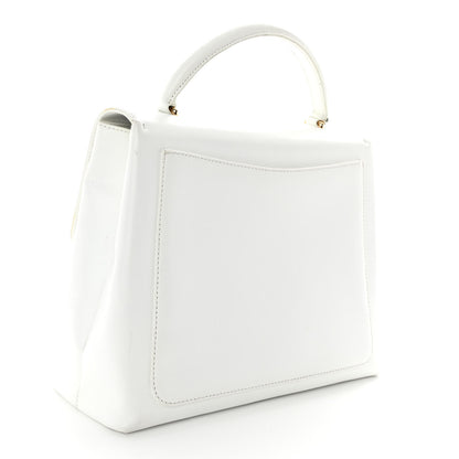Chanel Caviar Jumbo Kelly Flap White 3 of 13