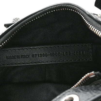 Balenciaga Agneau Arena Le Cagole Shoulder Bag XS Black 8 of 13