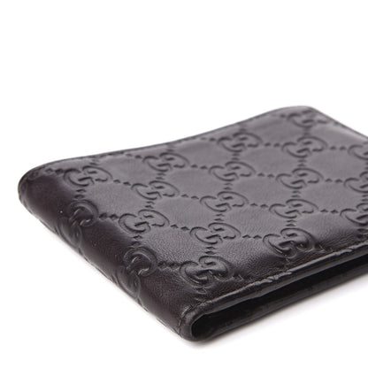 Gucci Guccissima Vitello Tender Bi-Fold Wallet Testa di Moro 7 of 8