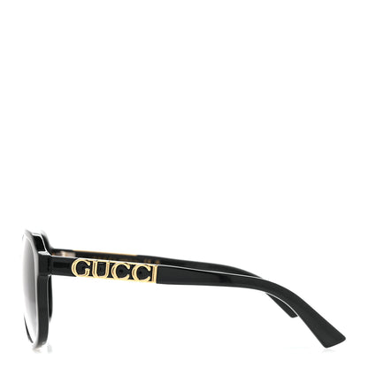 Gucci Acetate Square Frame GG1188S Sunglasses Black 3 of 8
