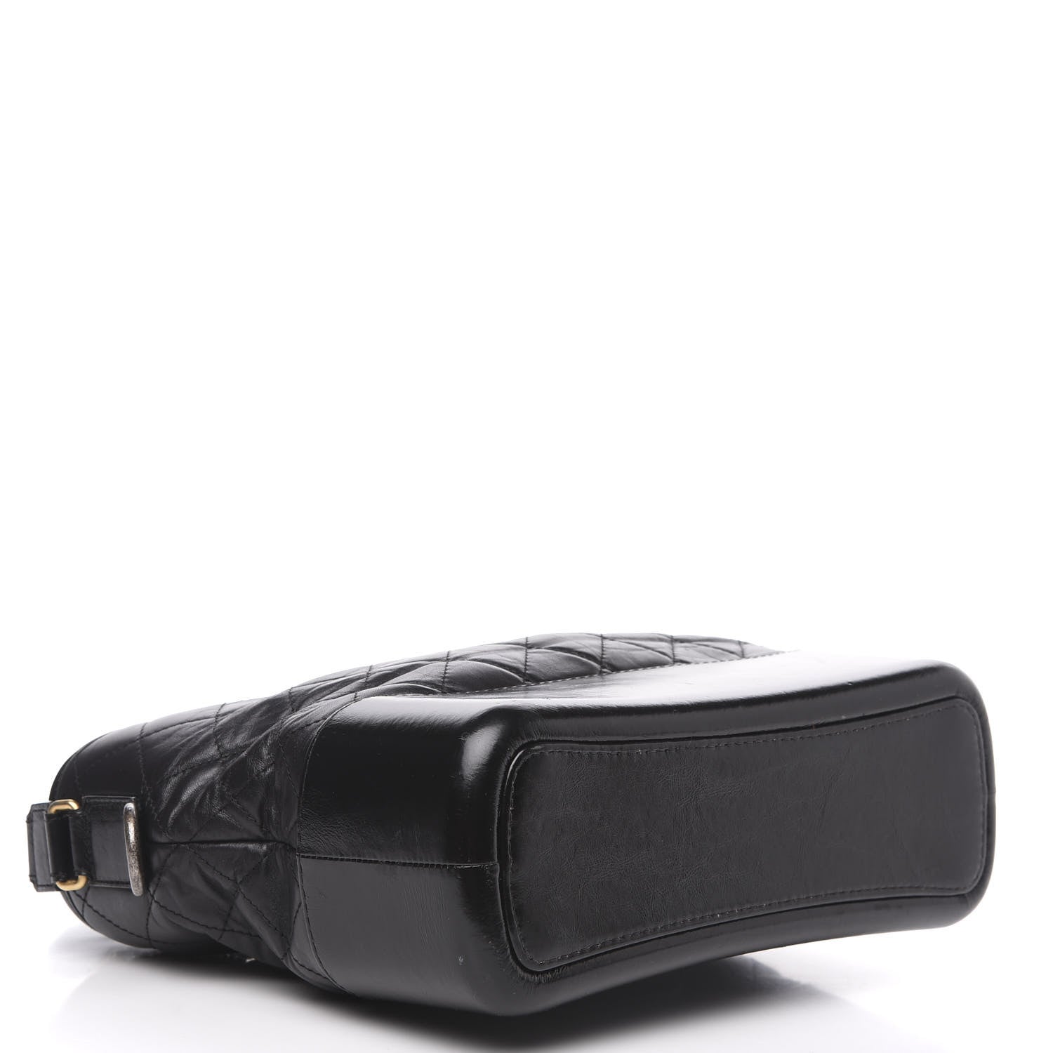Chanel Aged Calfskin Quilted Medium Gabrielle Hobo Black 5 of 18