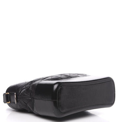 Chanel Aged Calfskin Quilted Medium Gabrielle Hobo Black 5 of 18