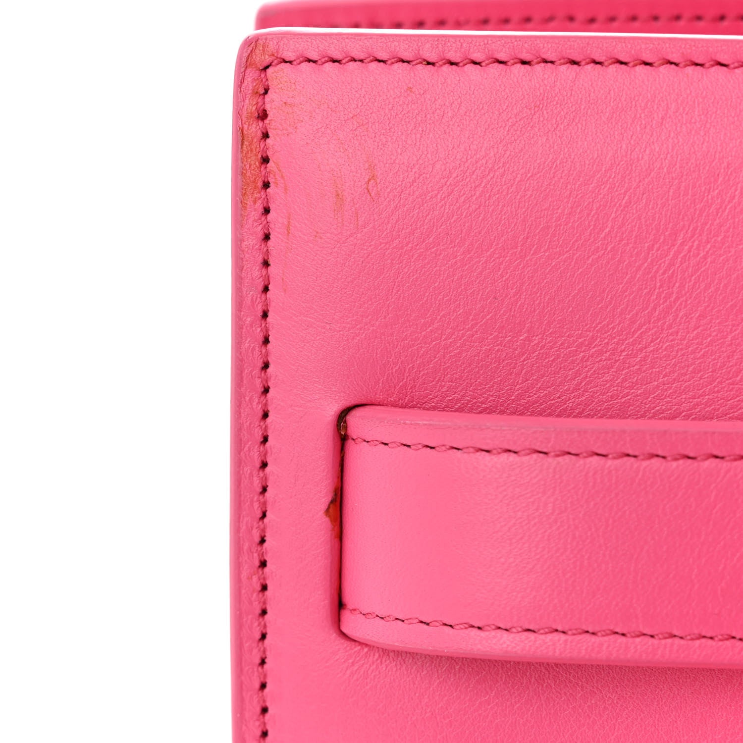 Saint Laurent Calfskin Small Sac De Jour Bubblegum 14 of 17