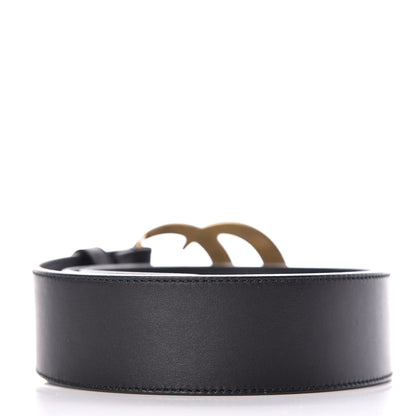Gucci Calfskin Double G 40mm Belt 80 32 Black 3 of 6