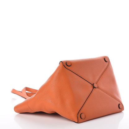 Prada Vitello Daino Tote Papaya 4 of 11