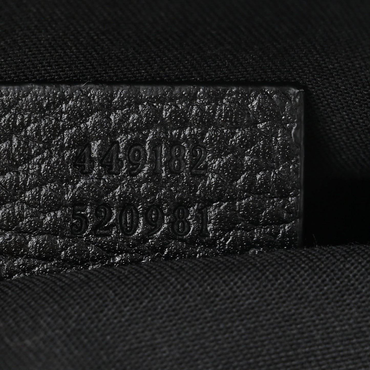 Nylon Monogram Fanny Pack Belt Bag Black