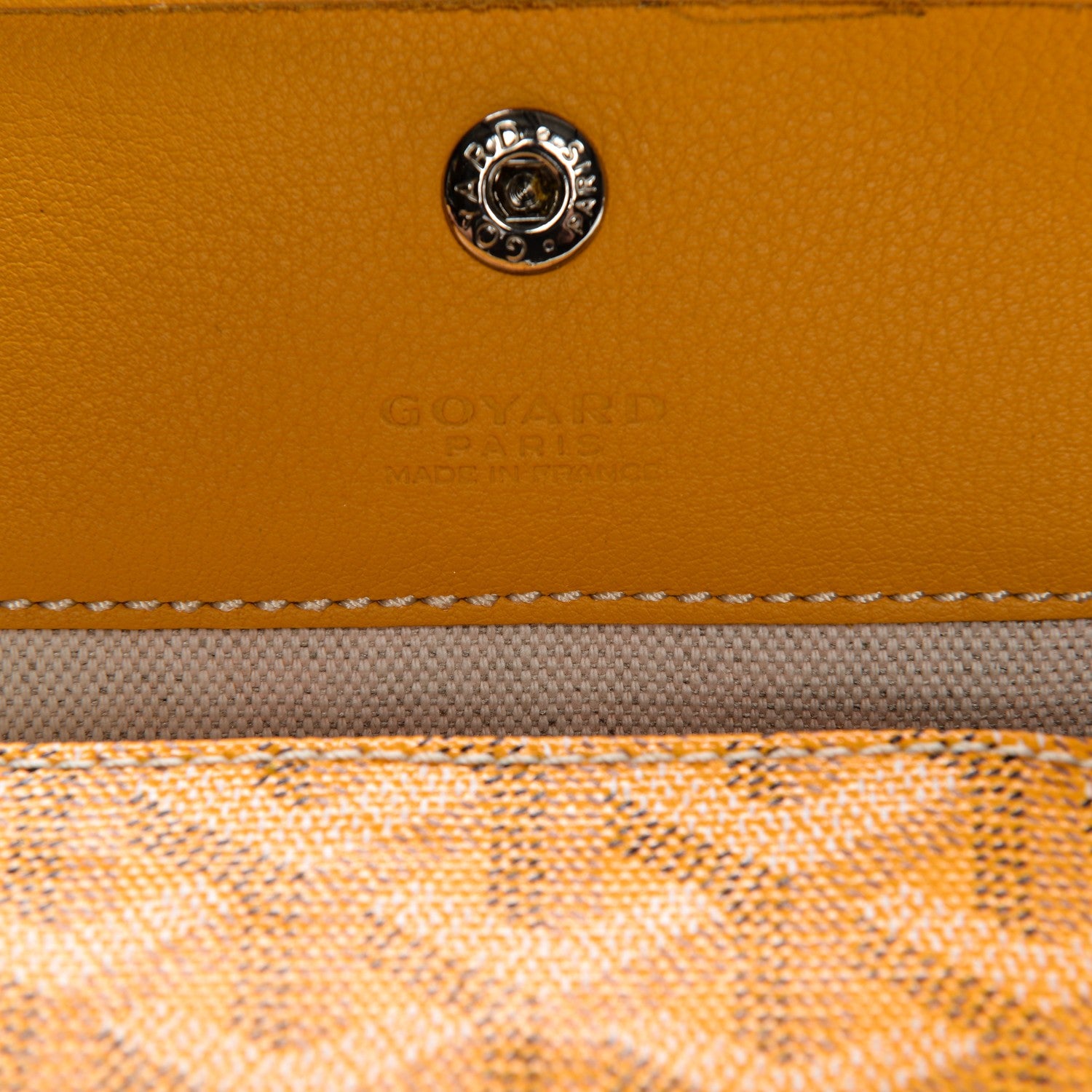 Goyard Goyardine Saint Louis GM Yellow 12 of 13