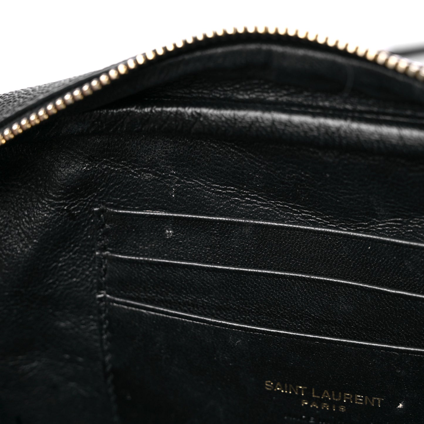 Grain De Poudre Matelasse Monogram Mini Lou Camera Bag Black