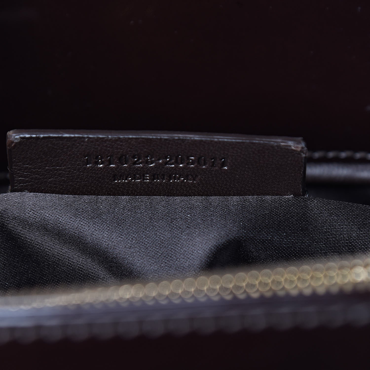 Saint Laurent Patent Calfskin Large Uptown Dark Brown 7 of 10