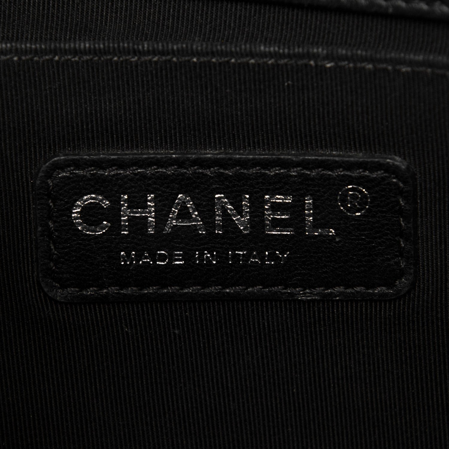 Chanel Patent Calfskin Quilted Medium Plexiglass Boy Flap Black 5 of 9