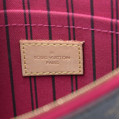 Louis Vuitton Monogram Neverfull MM GM Pochette Pivoine 6 of 10