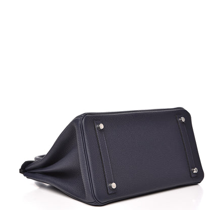 Hermes Togo Birkin 30 Bleu Nuit 5 of 29