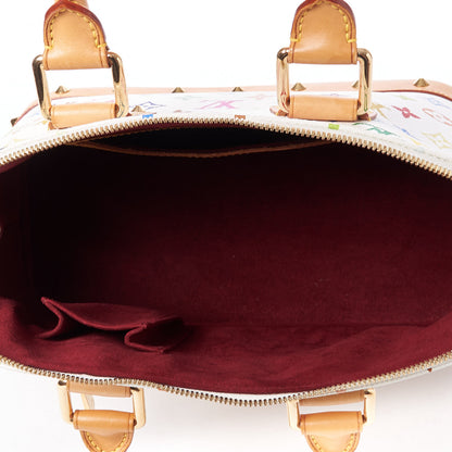 Louis Vuitton Monogram Multicolor Alma White 4 of 8