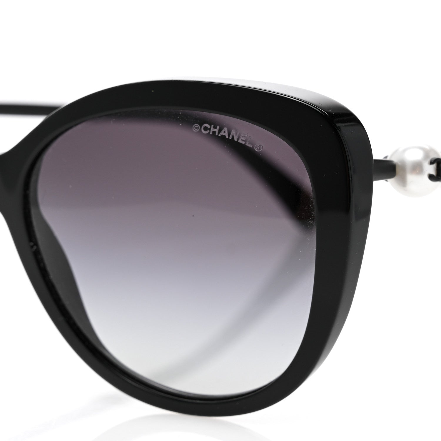 Chanel Pearl Sunglasses 5338-H Black 7 of 8