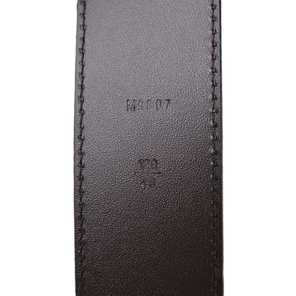 Louis Vuitton Damier Ebene 40mm LV Initiales Belt 120 48 3 of 5