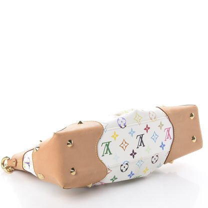 Louis Vuitton Monogram Multicolor Judy MM White 3 of 8