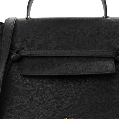 Celine Grained Calfskin Mini Belt Bag Black 8 of 13