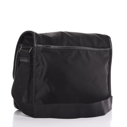 Prada Tessuto Nylon Saffiano Messenger Black 3 of 9