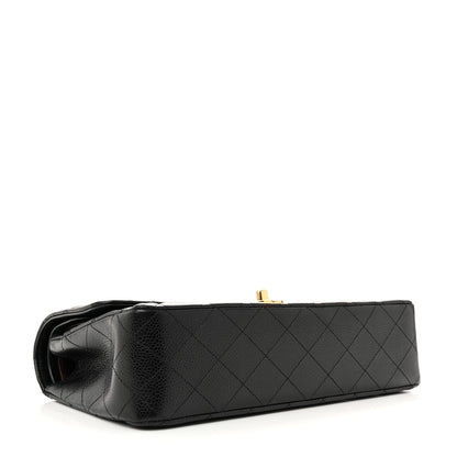 Chanel Caviar Quilted Medium Double Flap Black 4 of 11