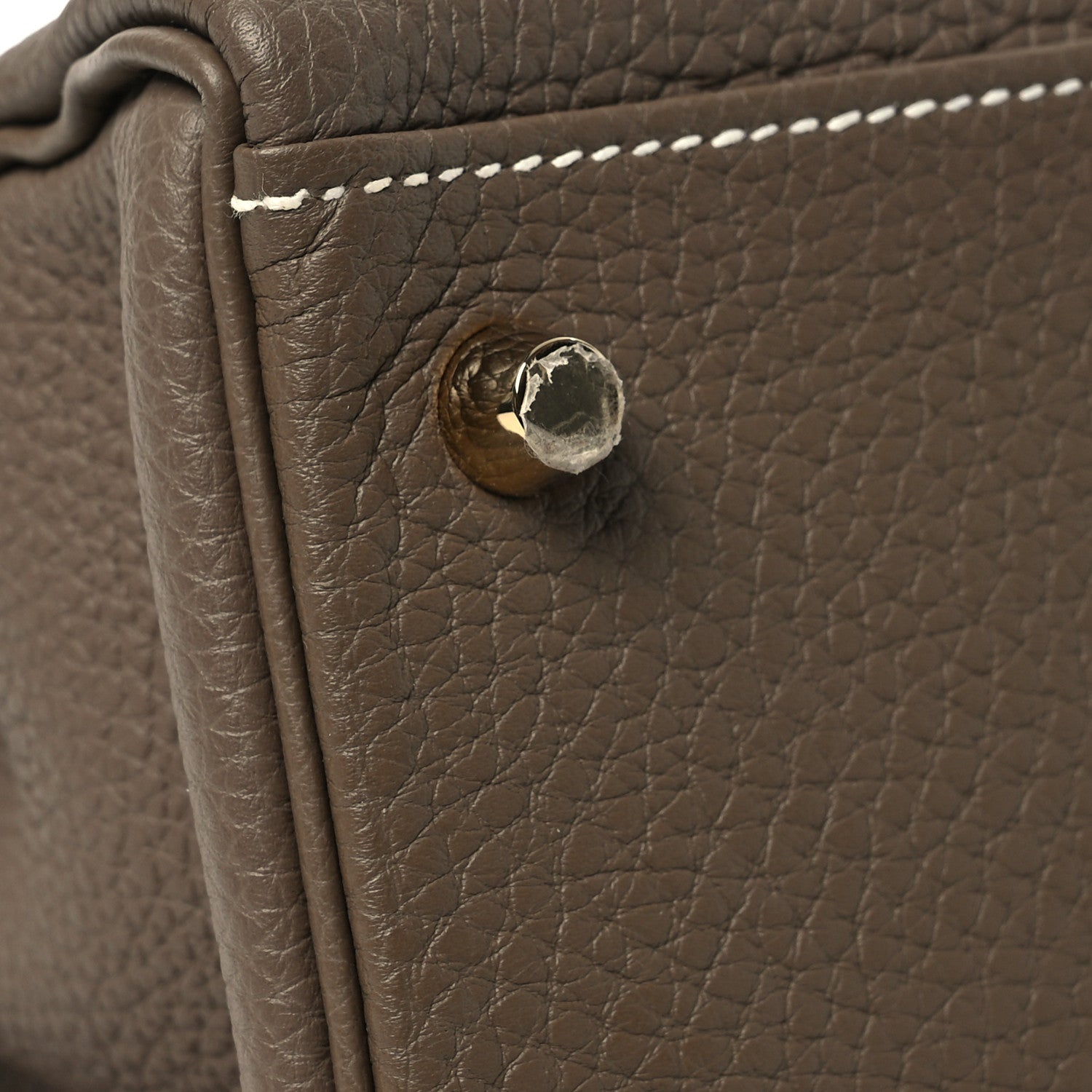 Hermes Togo Kelly Retourne 28 Etoupe 12 of 12