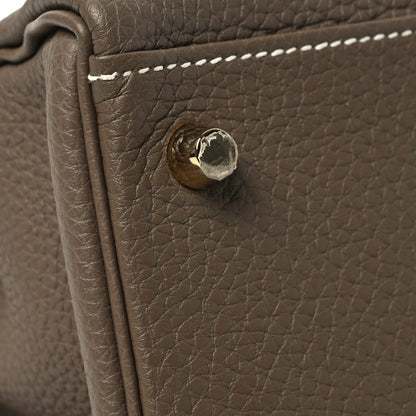 Hermes Togo Kelly Retourne 28 Etoupe 12 of 12