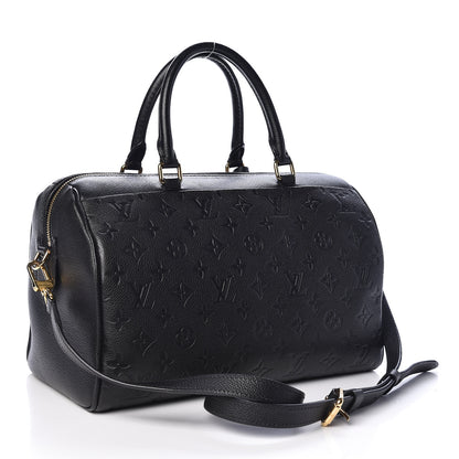 Louis Vuitton Empreinte Speedy Bandouliere 30 NM Black 4 of 11