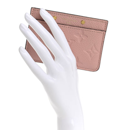 Louis Vuitton Empreinte Card Holder Rose Poudre 2 of 9