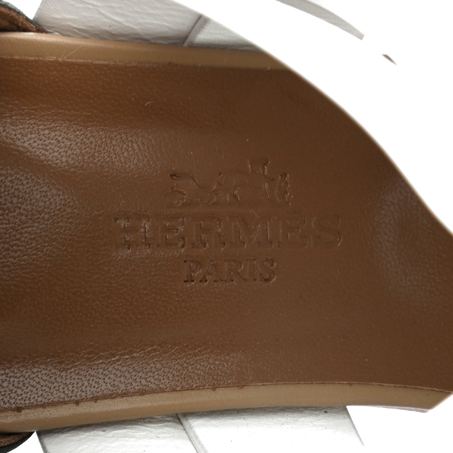 Hermes Calfskin Womens Gladiator Sandals 37.5 4 of 7