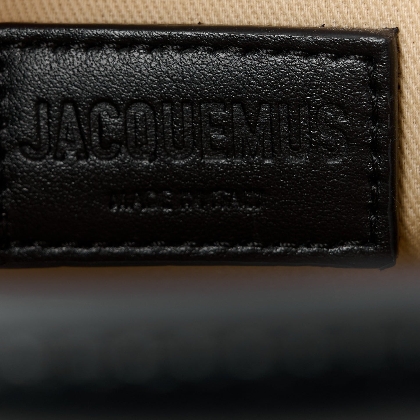 Smooth Calfskin Le Grand Chiquito Black