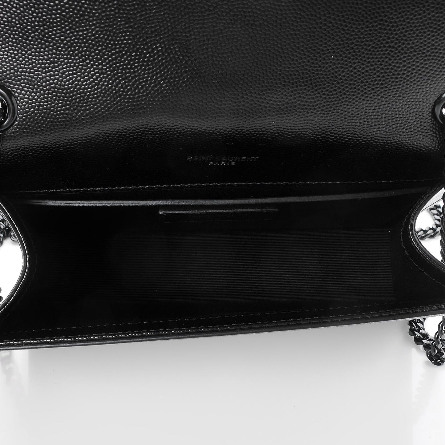 Grain De Poudre Small Monogram Kate Satchel Black