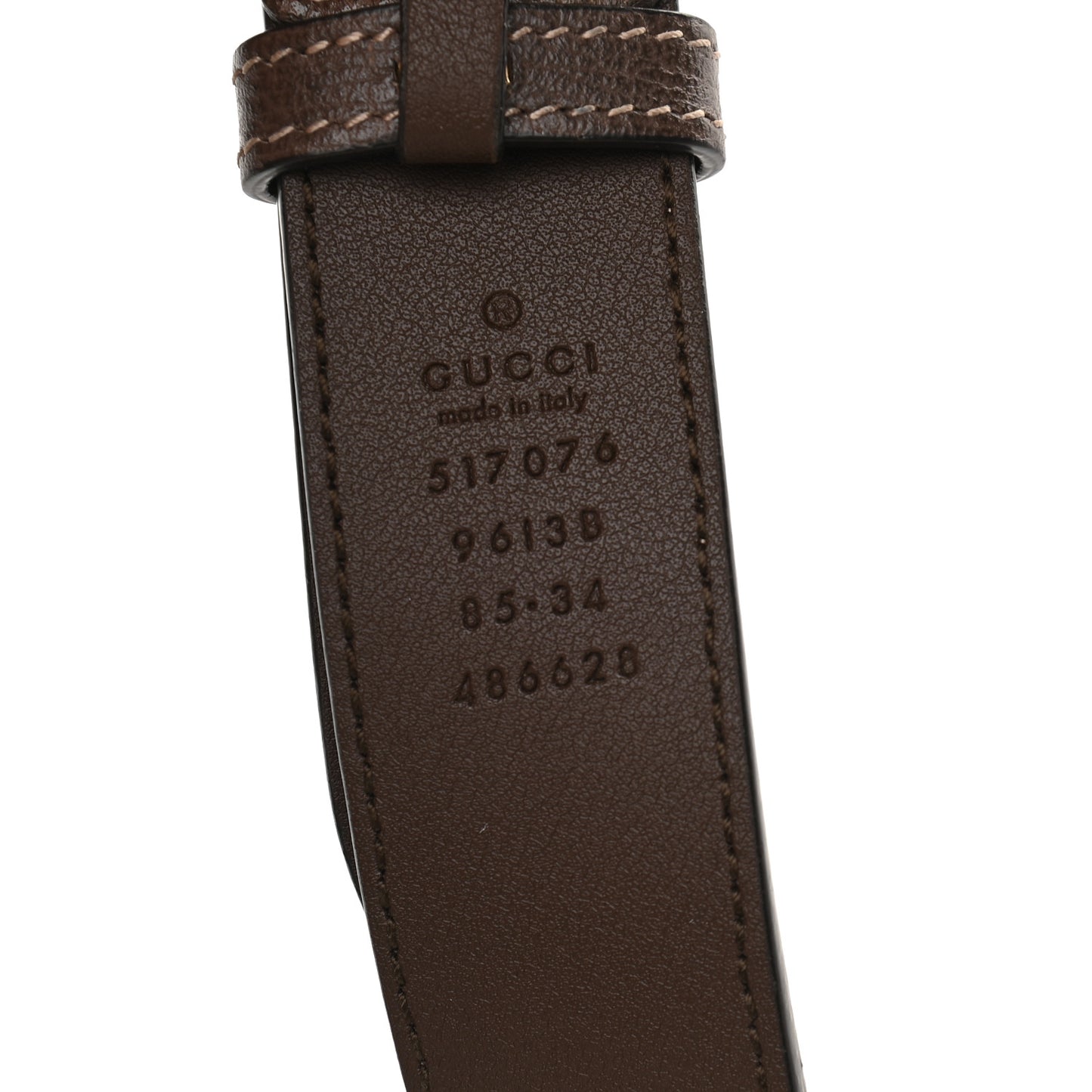 GG Supreme Monogram Web Small Ophidia Belt Bag 85 34 Dark Brown