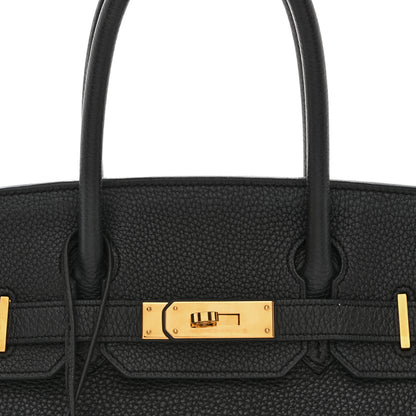 Hermes Togo BIRKIN 30 Black 7 of 9