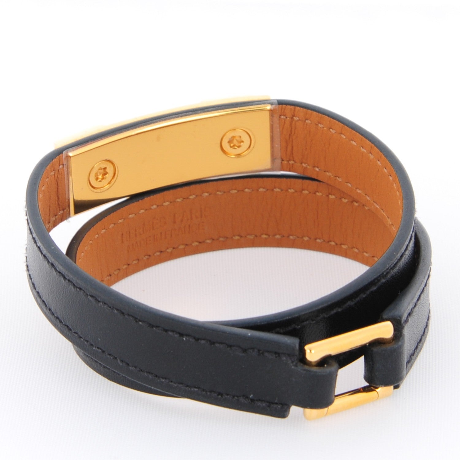 Hermes Box Rivale M Bracelet Black 3 of 5
