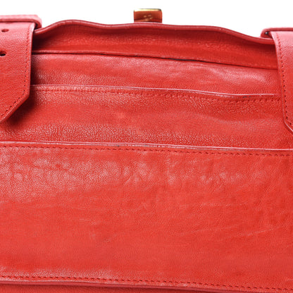 Proenza Schouler Lambskin PS1 Large Satchel Lipstick Red 16 of 16
