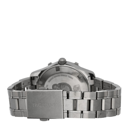 Tag Heuer Stainless Steel Diamond Bezel Mother of Pearl 33mm Aquaracer Lady Quartz Watch WAF1313 3 of 4