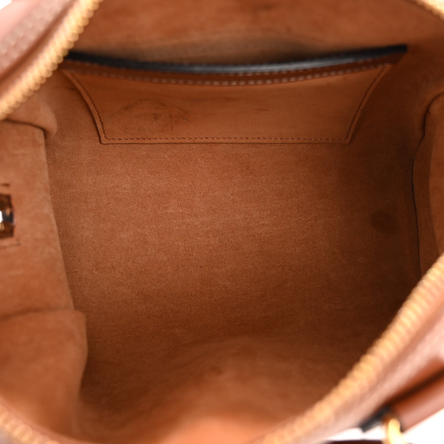 Celine Smooth Calfskin Triomphe Small Boston Bag Tan 13 of 40