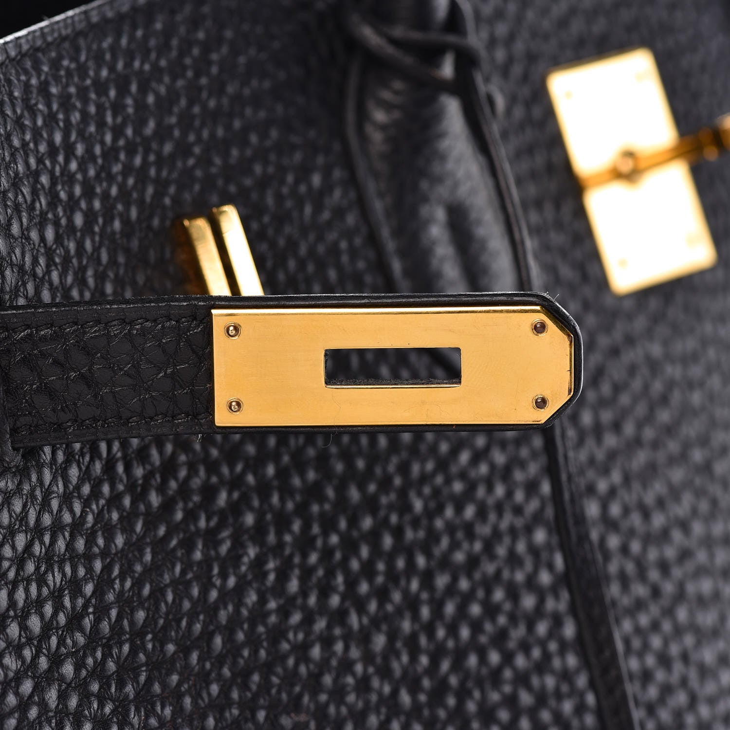 Hermes Fjord Birkin 35 Black 32 of 48