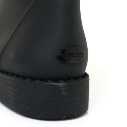 Jimmy Choo Rain Ankle Boots 39 Black 14 of 17