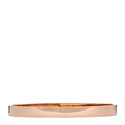 Hermes 18K Rose Gold Diamond PM Kelly Pave Bracelet SH 3 of 4