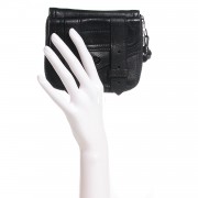 Lambskin Small PS1 Zip Wallet Black