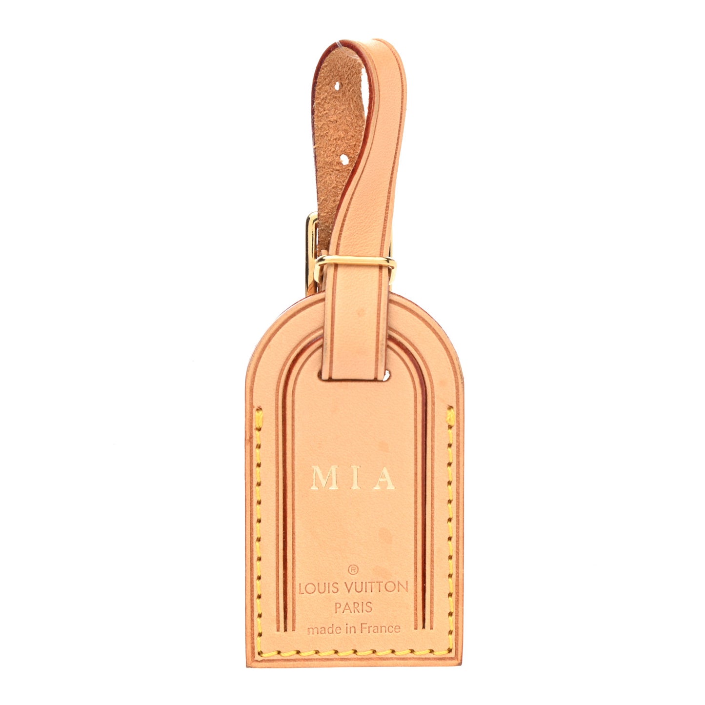 Vachetta Luggage Tag