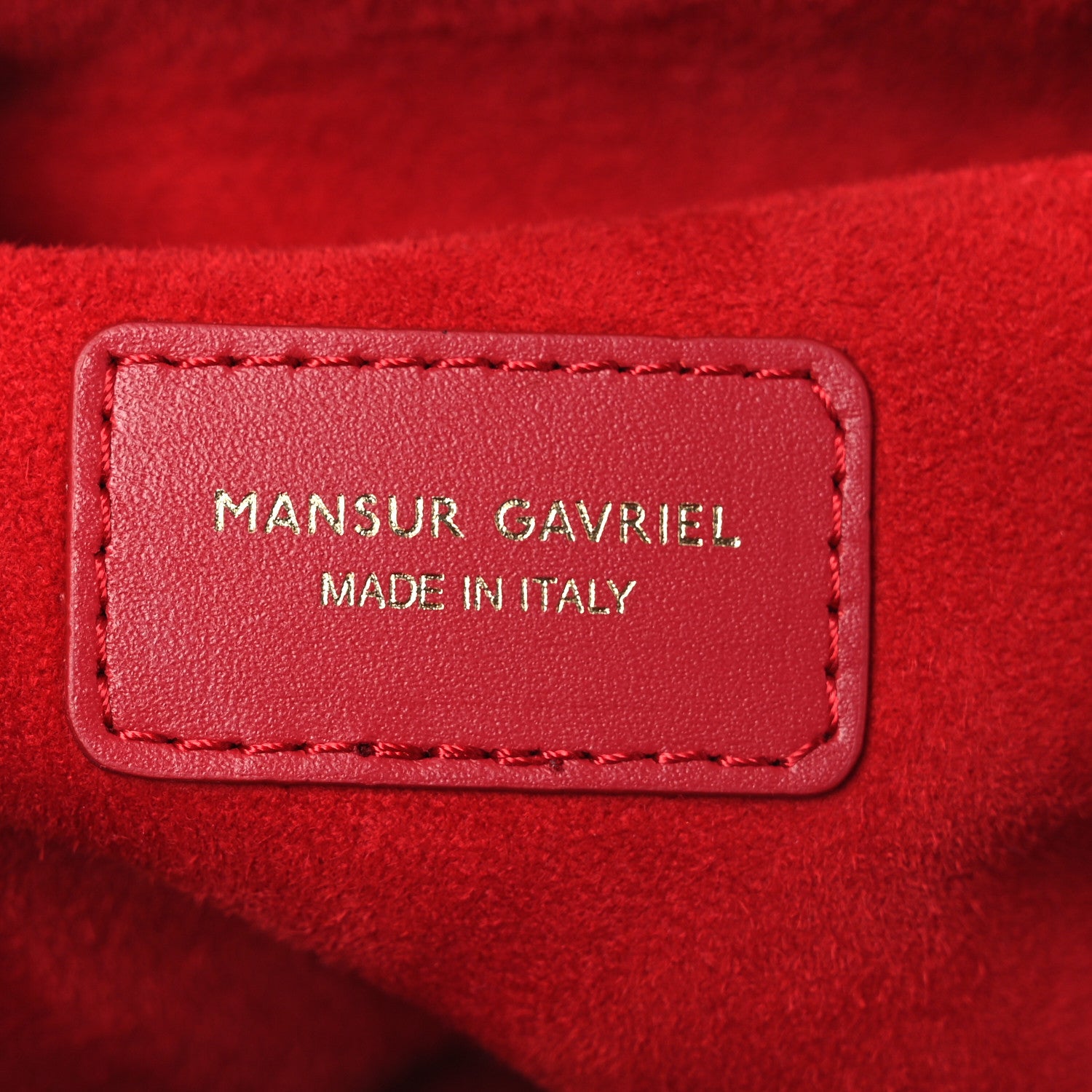 Mansur Gavriel Vegetable Tanned Calfskin Elegant Bag Flamma