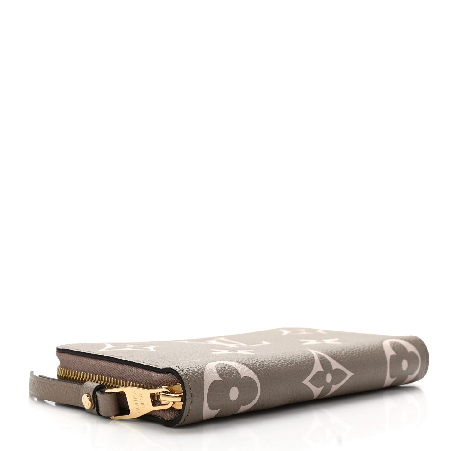 Empreinte Monogram Giant Zippy Wallet Tourterelle Creme