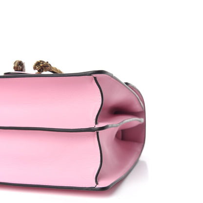 Gucci Moon Calfskin Web Medium Dionysus Bamboo Top Handle Bag Sugar Pink Blue Agata Hibiscus Red 6 of 9