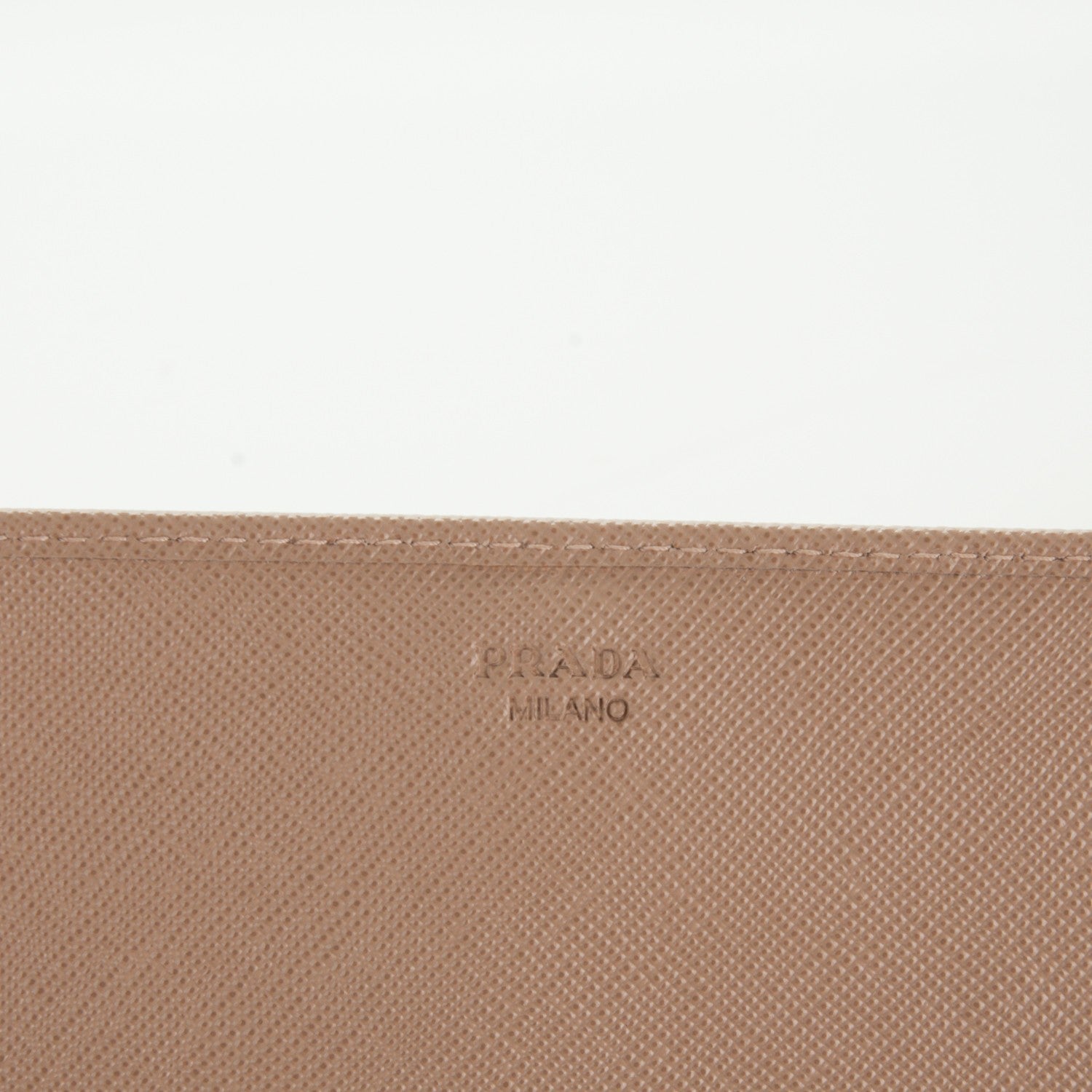 Prada Saffiano Metal Oro Chain Wallet Cammeo 6 of 8