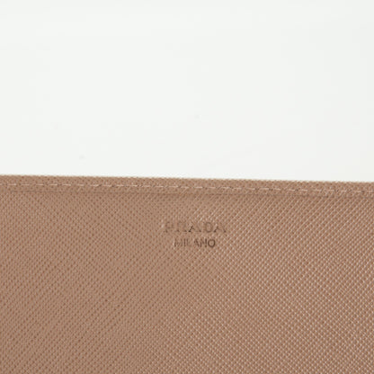 Prada Saffiano Metal Oro Chain Wallet Cammeo 6 of 8