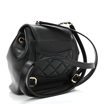 Chanel Caviar Quilted Mini Business Affinity Backpack Black 3 of 8